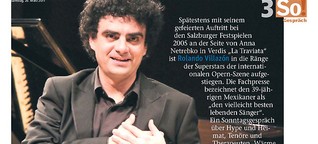 Opernstar Rolando Villazon im Interview über Tenöre und Therapeuten