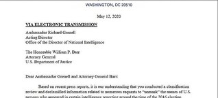 Johnson and Grassley ask Barr and Grenell For Names Of Officials Who Unmasked General Flynn