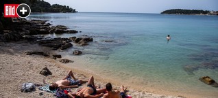 Coronavirus und Urlaub: Anbaden in Kroatien. BILD macht den Check!