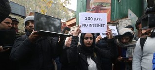 Internetsperren gegen Bürgerproteste 