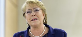 Michelle Bachelet, Wächterin der Menschenrechte 