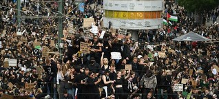 15.000 Menschen demonstrierten gegen Rassismus - 93 Festnahmen