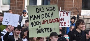 Protestbewegung gegen Uploadfilter: "Wir wollen wieder demonstrieren"