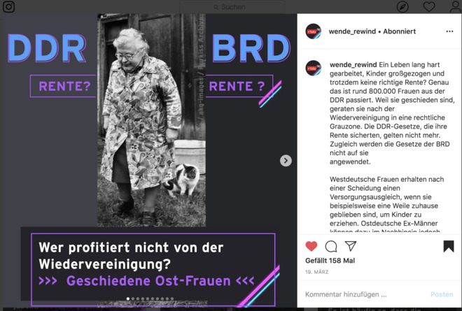 wende_rewind (rbb): DDR-Frauen nach der Wende: Trotz Arbeit kaum Rente