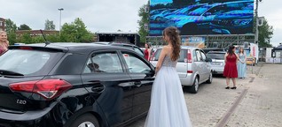 Heide: Schul-Abschlussfeier im Autokino