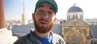 ZÜNDFUNK Magzin: Dark Tourism: Gefährlich naiv: Travel-Vlogger wie Drew Binsky werben für Urlaub in Syrien 