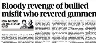 Bloody revenge of bullied misfit who revered gunmen