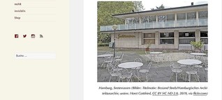 Architektonisches Erbe gefährdet: »Café Seeterrassen« Hamburg
