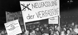 Wende in der DDR - Die Zeit der progressiven Ideen