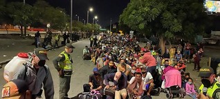 Hunderttausende Venezolaner auf dem Rückweg in die Heimat | DW | 21.07.2020