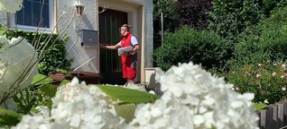 Wegen Corona von Tür zu Tür: Dem Roten Kreuz fehlt Geld