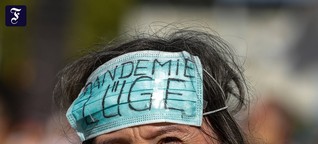 Anti-Corona-Demo in Berlin: „Es gibt keine Pandemie"