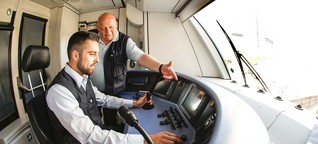 Lokführer-Ausbildung zwischen Simulator und Gleisbett