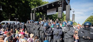 Polizei und Schutz von Journalisten - "Wir können nicht an jeder Stelle überall sein"