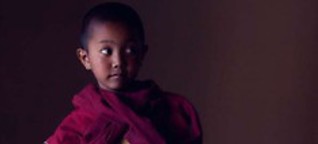 Ladakh: Ein Kindermoench im Himalaja