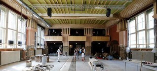 Chamäleon Theater bekommt neuen Boden