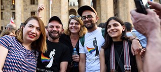 In Georgien ist es ein täglicher Kampf, queer zu sein