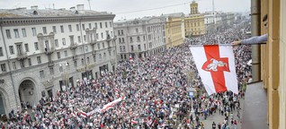 "Die Machthaber in Belarus wollen das Volk nicht sehen"