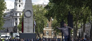 Rechtsextreme Demos in London: Kampf um die Statuen
