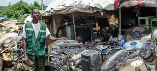 Illegale Exporte: Deutscher Elektroschrott verseucht Nigeria 