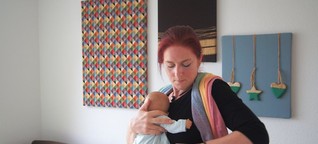 Babys richtig tragen: Beraterin gibt Tipps für den Alltag