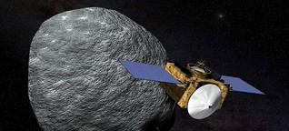Countdown zum Touchdown: OSIRIS-REx will Proben von Asteroid Bennu holen | MDR.DE