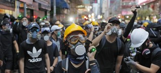 Junge Demonstrierende in Hongkong: "Wir bereiten uns darauf vor, dass jemand sterben wird"