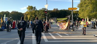 Extinction Rebellion protesters block main roads in Berlin, urge climate action