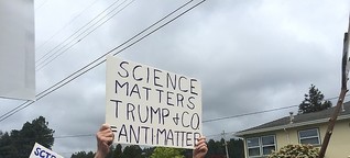 Wissenschaftler gegen Trump