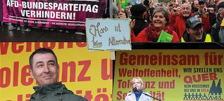 Cologne unites against nationalist party AfD | 24.04.2017 