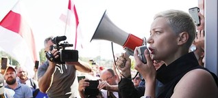 Maria Kolesnikowa: "Symbol der Proteste und der Belarusen"