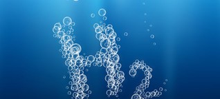 Wasserstoff: Von Blasen und Perlen