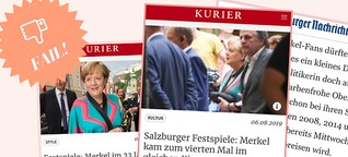 Fail der Woche: Merkel trägt viermal das gleiche Outfit und alle zucken aus | Wienerin