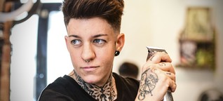 Wie eine spanische Ex-Soldatin zur Betreiberin des ersten queeren Barbershops in Berlin wurde