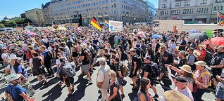 Corona-Demo Berlin: Was diese Menschen auf die Straße zieht