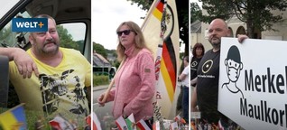B96-Proteste bei Bautzen: Reichsflaggen und Corona-Leugner (WELT PLUS)