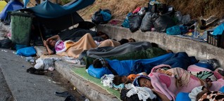 Lesbos: Flüchtlinge und wütende Bürger einig - niemand will ein zweites Moria