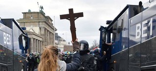 „Querdenker" rufen zu Corona-Demo an deutsch-polnischer Grenze auf