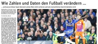 Wie Zahlen und Daten den Fußball verändern (Neues Deutschland)