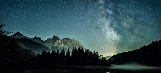 Milchstraße in voller Pracht: Der Sternenhimmel im September