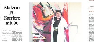 Malerin Pi: Karriere mit 90