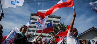 Hier erzählen sechs Chilenen, warum sie protestieren - DER SPIEGEL - Politik