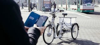 Autonomes E-Bike - Test in Magdeburg