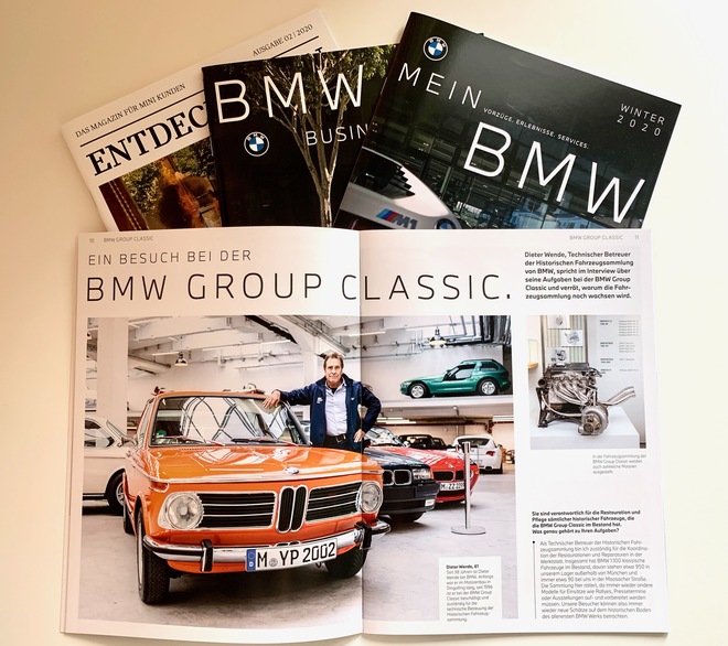 Kundenmagazine MeinBMW & BMW Business Class