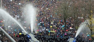 Tausende "Querdenker" bei Demonstration in Berlin