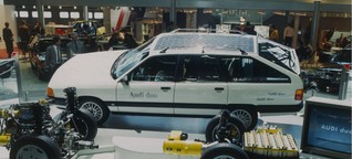 Der Blitz, den niemand wollte: Audi duo, erster Hybrid auf dem Markt