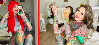 Leipziger Taxifahrerin bekommt mit fast 50 ihr erstes Tattoo und kann nicht mehr aufhören!