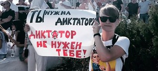130 Tage Protest in Belarus - "Das Licht wird immer gewinnen"