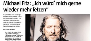 Michael Fitz über den großen Spaß, in "Die Toten von Salzburg" zu spielen