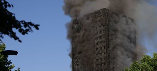 Städte ignorieren Feuergefahr bei Hochhäusern